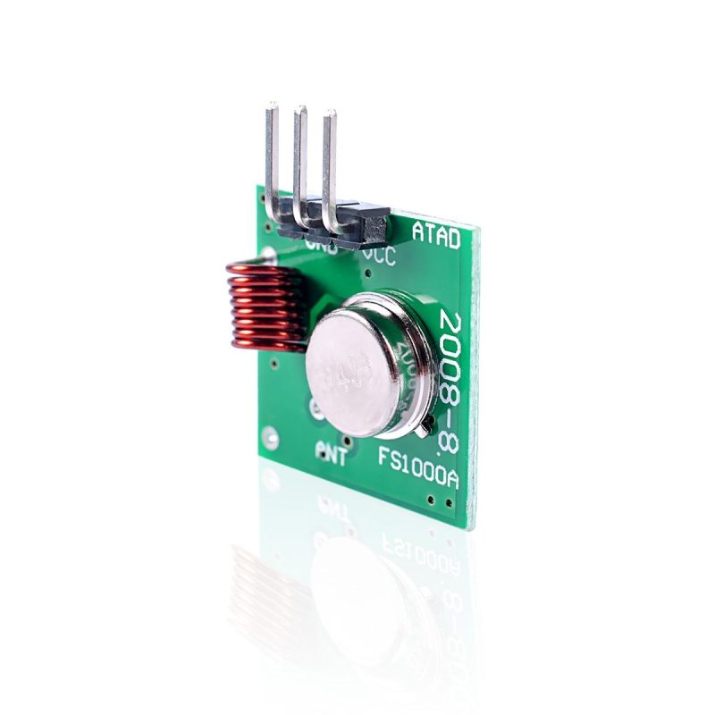 Módulo RF Transmissor Receptor 433mhz Am PIC AVR PC para Arduino - Image 2
