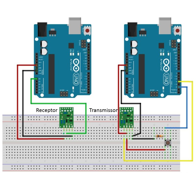 Módulo RF Transmissor Receptor 433mhz Am PIC AVR PC para Arduino - Image 11