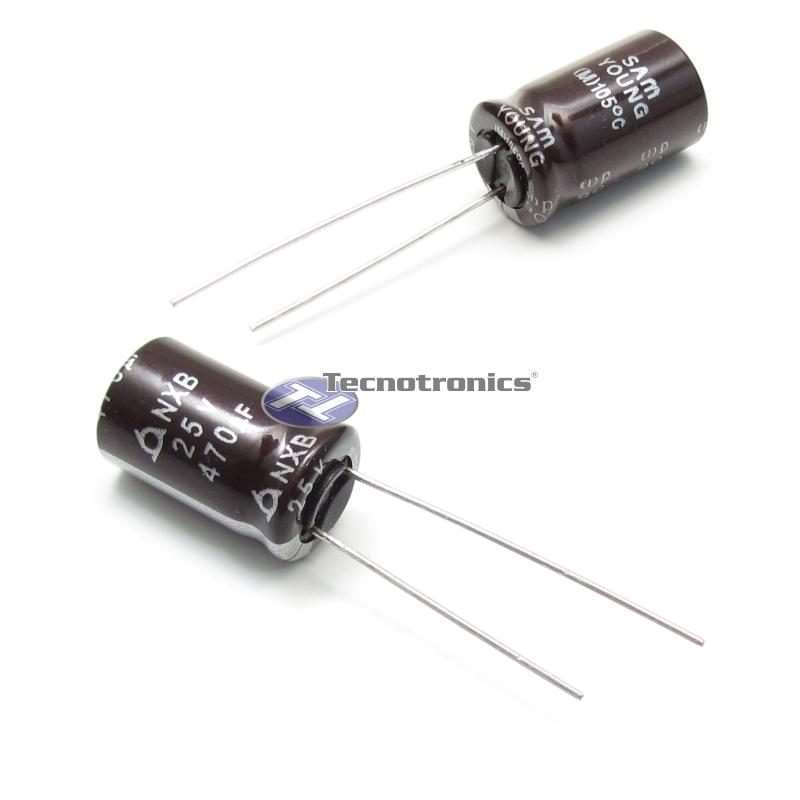 Capacitor Eletrolítico 470uf\