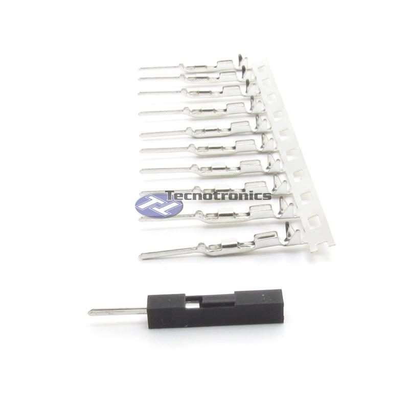 Conector Macho Jumper para Projetos - Kit com 50 Pares - Image 3