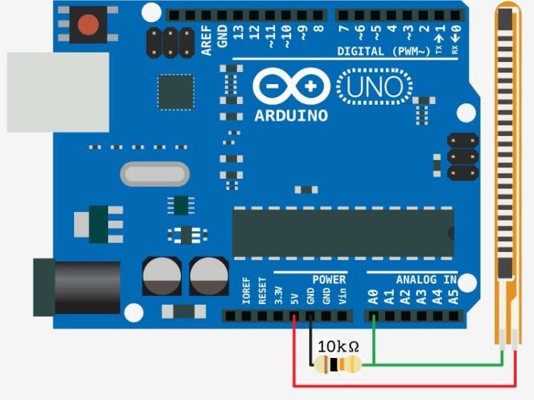 Como utilizar o Sensor Flex com Arduino