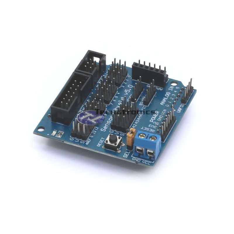 Placa Expansão V5.0 Shield Sensor Uno V5 Servo LCD para Arduino - Image 3