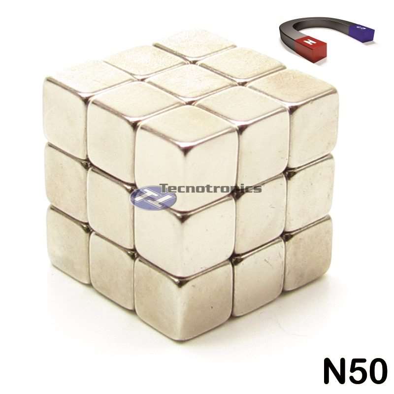 Super Imã de Neodímio 3x3x3 mm