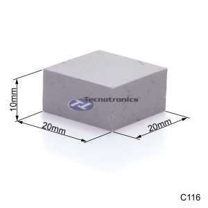 Dissipador Térmico de Silicone 20x20x10 mm