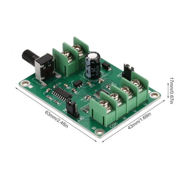 Controlador de Velocidade p/ Motor sem escova Brushless 5-12V - Image 5