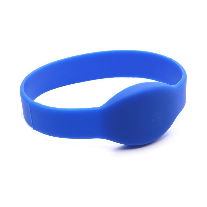 Pulseira De Silicone RFID 125 KHZ Azul Vermelha ou Preta - Image 5