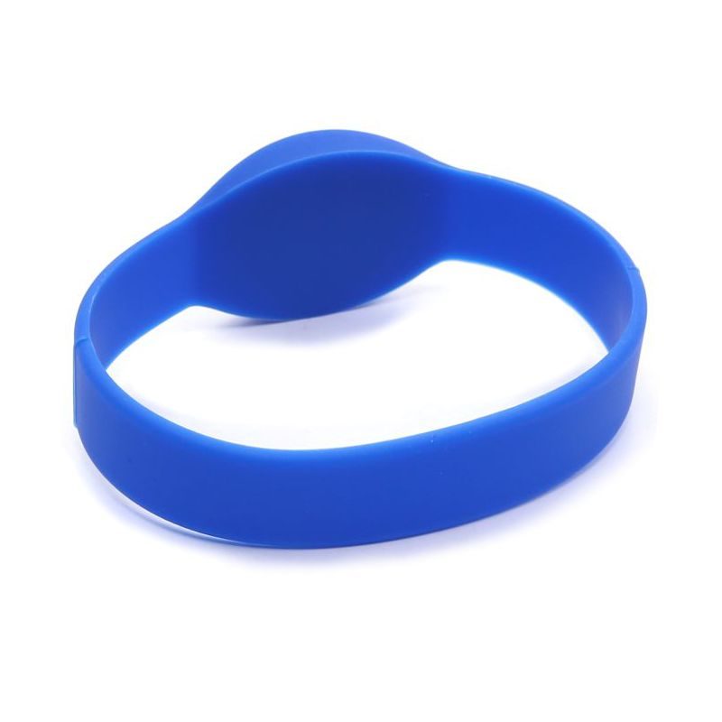 Pulseira De Silicone RFID 125 KHZ Azul Vermelha ou Preta - Image 4