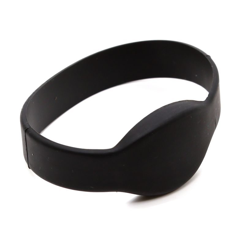 Pulseira De Silicone RFID 125 KHZ Azul Vermelha ou Preta - Image 14