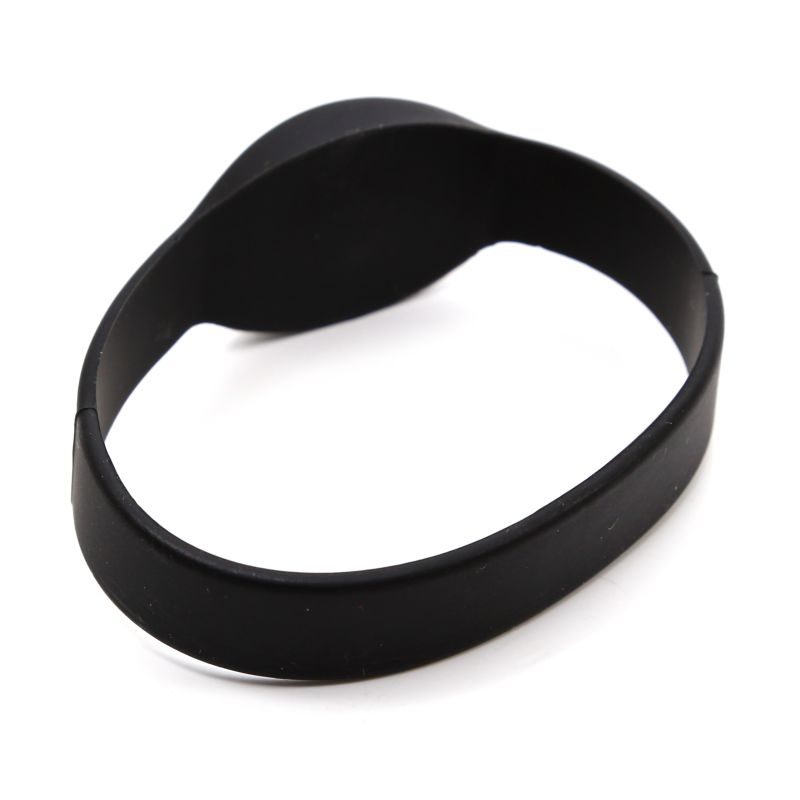 Pulseira De Silicone RFID 125 KHZ Azul Vermelha ou Preta - Image 13