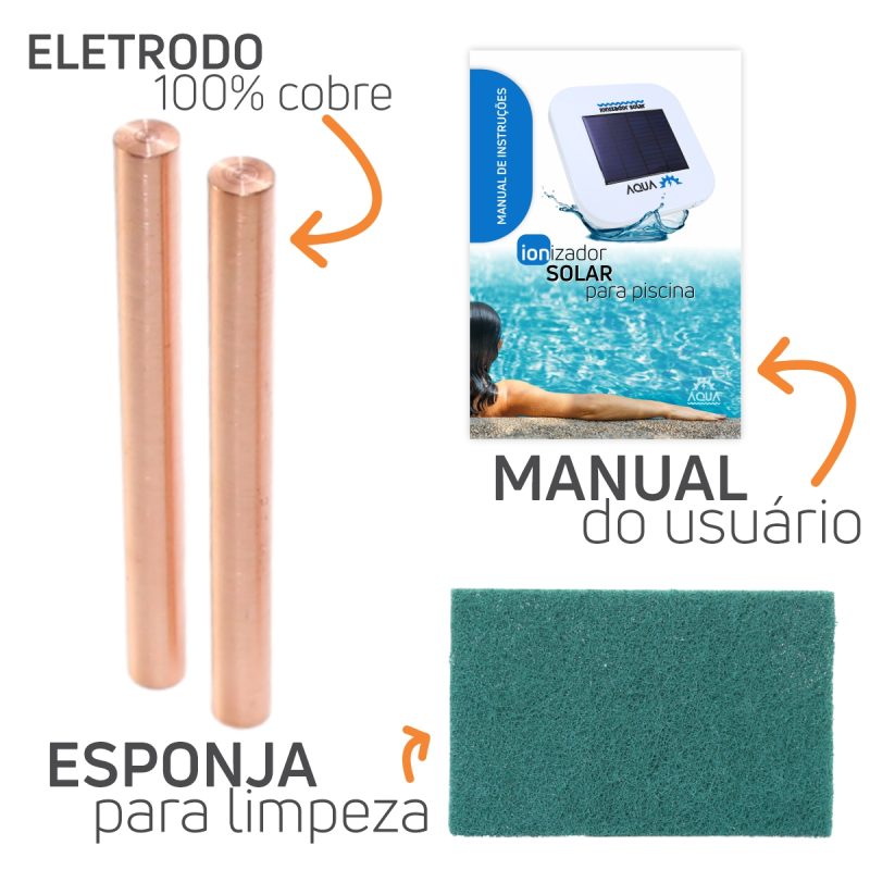 Ionizador Solar Para Piscina Até 40000 40m³ - Imagem 2